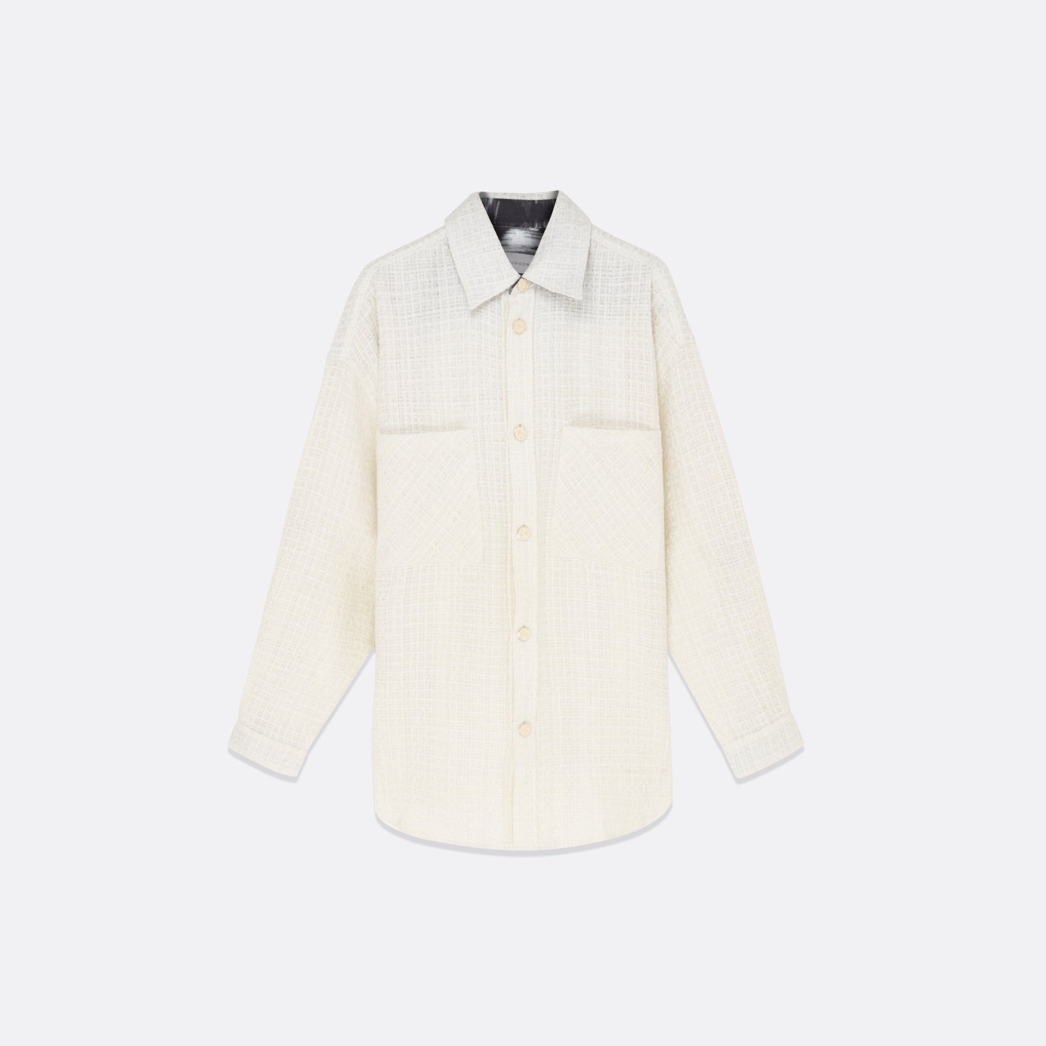 OVERSIZED TWEED SHIRT UNISEX – Faith Connexion