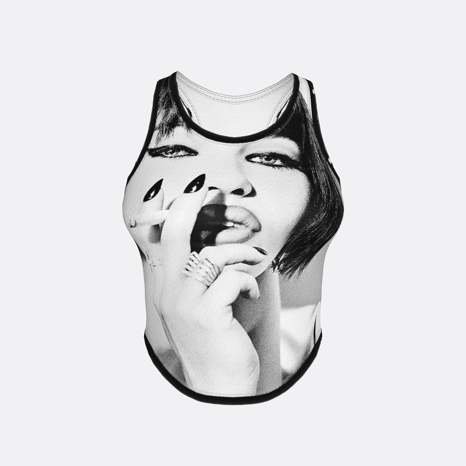 RACERBACK PRINTED TANK TOP | Ellen Von Unwerth