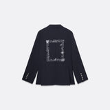 PRINTED BACK COTTON JACKET