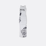 FAITH PRINT TANK DRESS
