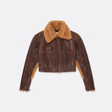 LEATHER BOMBARDIER UNISEX