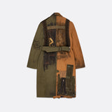 UPCYCLED MIX WOOL COAT AND PARKA COAT