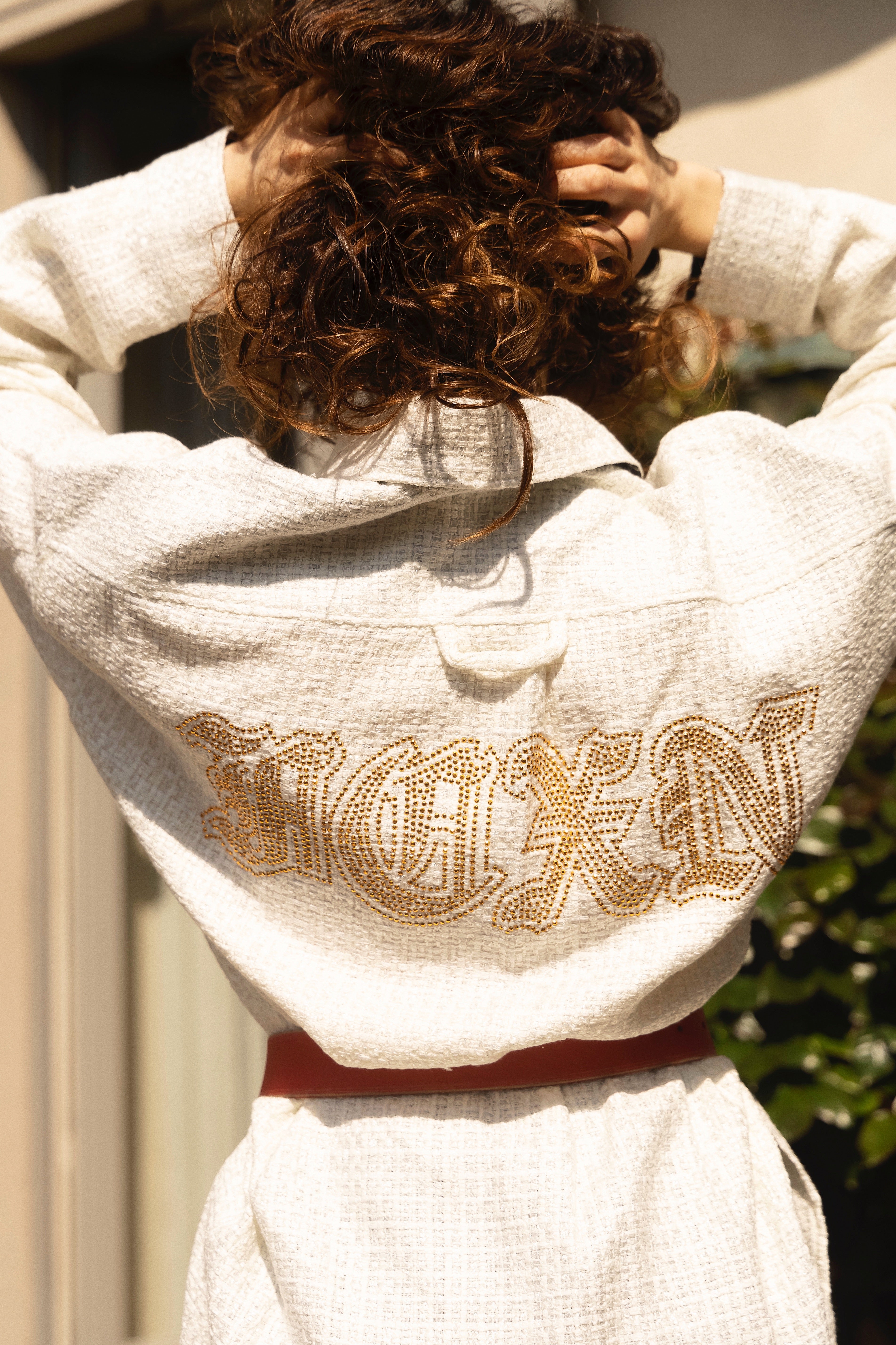 OVERSIZED TWEED SHIRT UNISEX – Faith Connexion