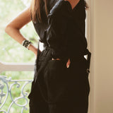 WOMEN'S DOUBLE-WAISTED PANTS WITH BRACES