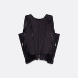 WOMEN'S LEATHER LACED CORSET