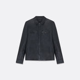LEATHER SHIRT JACKET| Marco Castelli