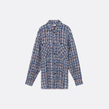 OVERSIZED TWEED SHIRT UNISEX