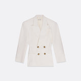 WOMEN'S TAILORED JACKET WITH LARGE SHOULDERS