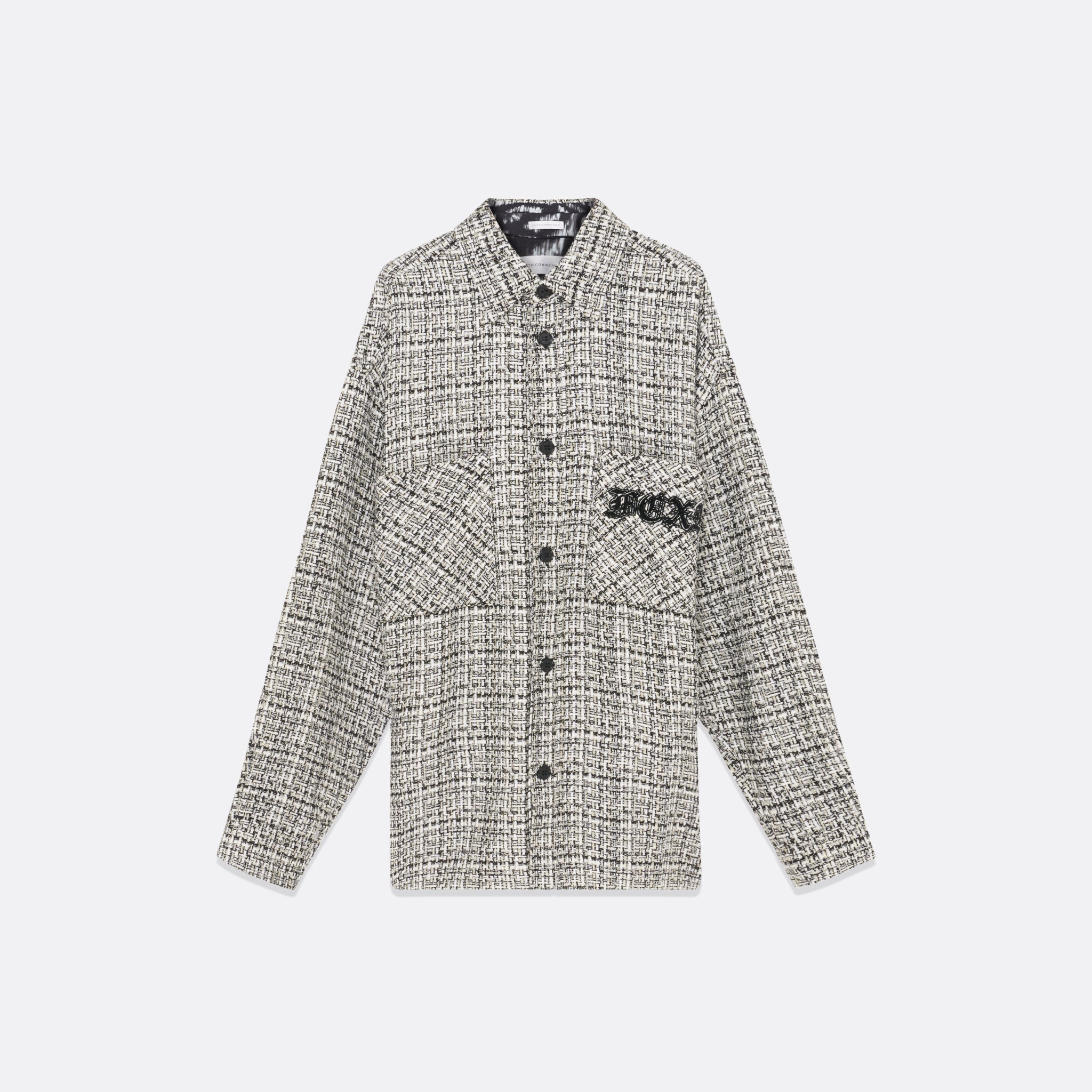 トップス FAITH CONNEXION TWEED OVERSIZE SHIRT OVERSIZED TWEED SHIRT UNISEX – Faith Connexion