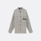 OVERSIZED TWEED SHIRT UNISEX