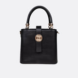 LEATHER HANDBAG AND MATCHING PURSE SET | Marco Castelli