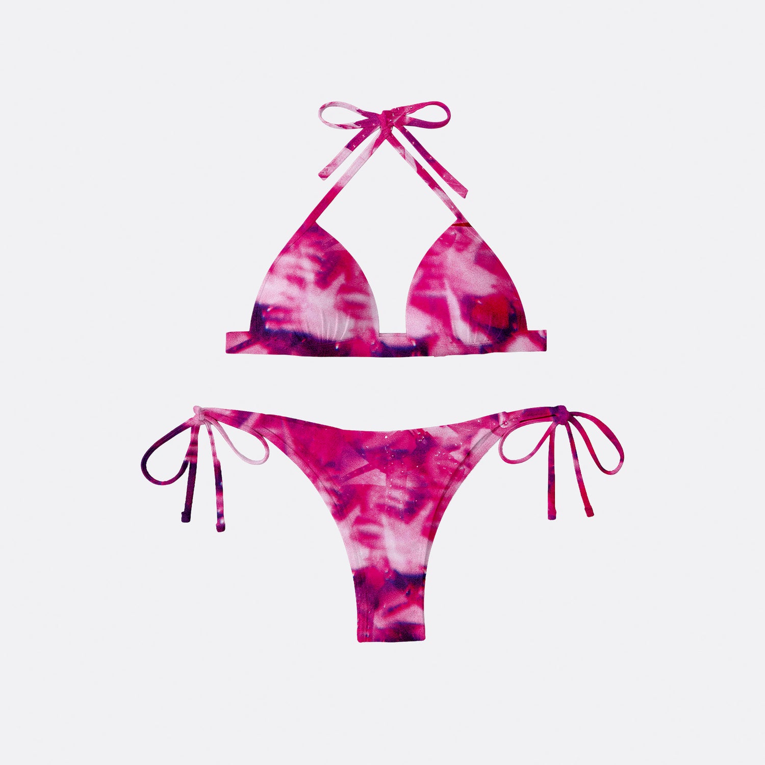 SCARLETT ROSE PRINTED BIKINI | Ellen Von Unwerth