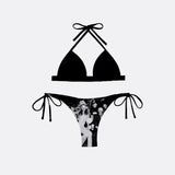 3D2! PRINTED BIKINI | Ellen Von Unwerth