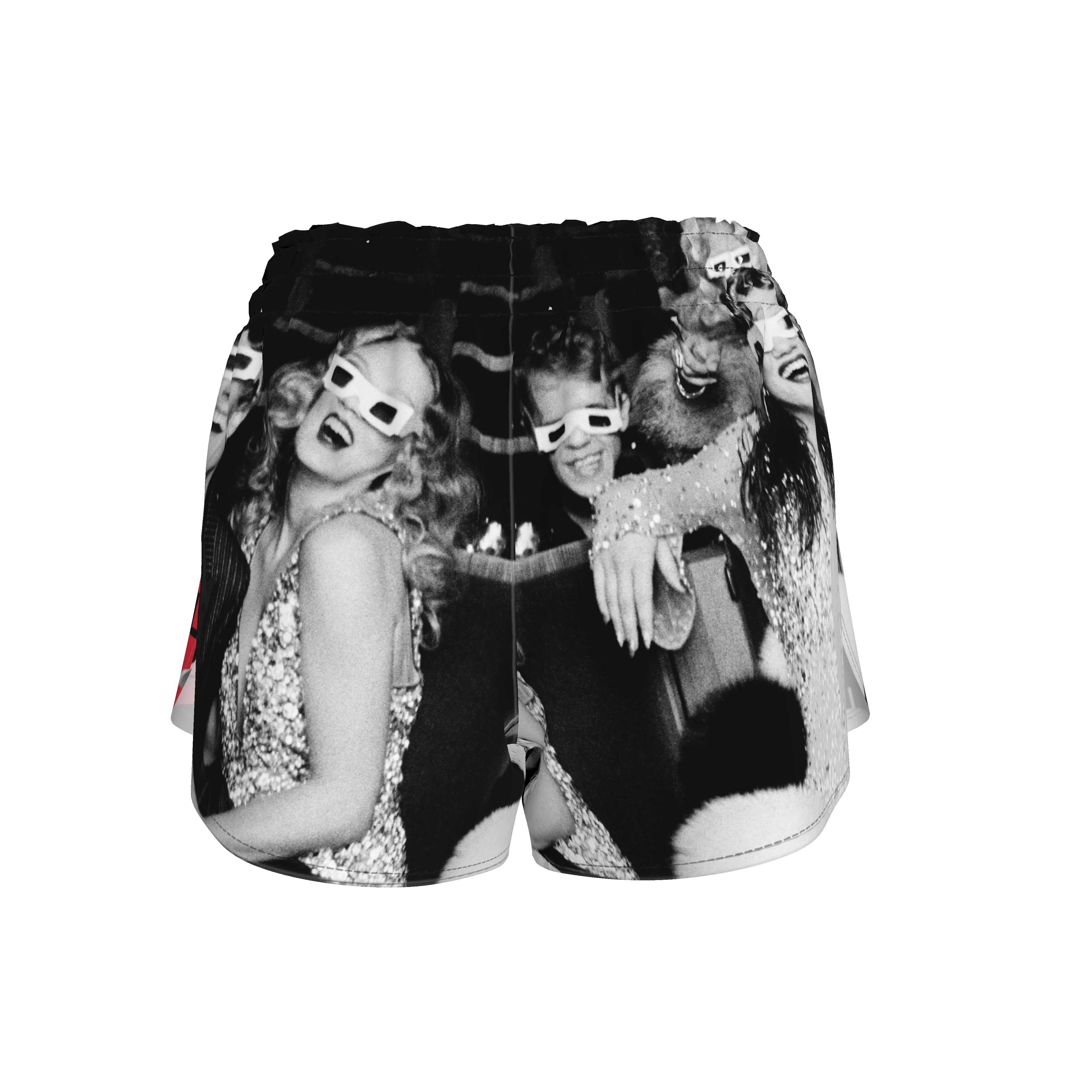 3D! RETRO GYM SHORTS UNISEX | Ellen Von Unwerth