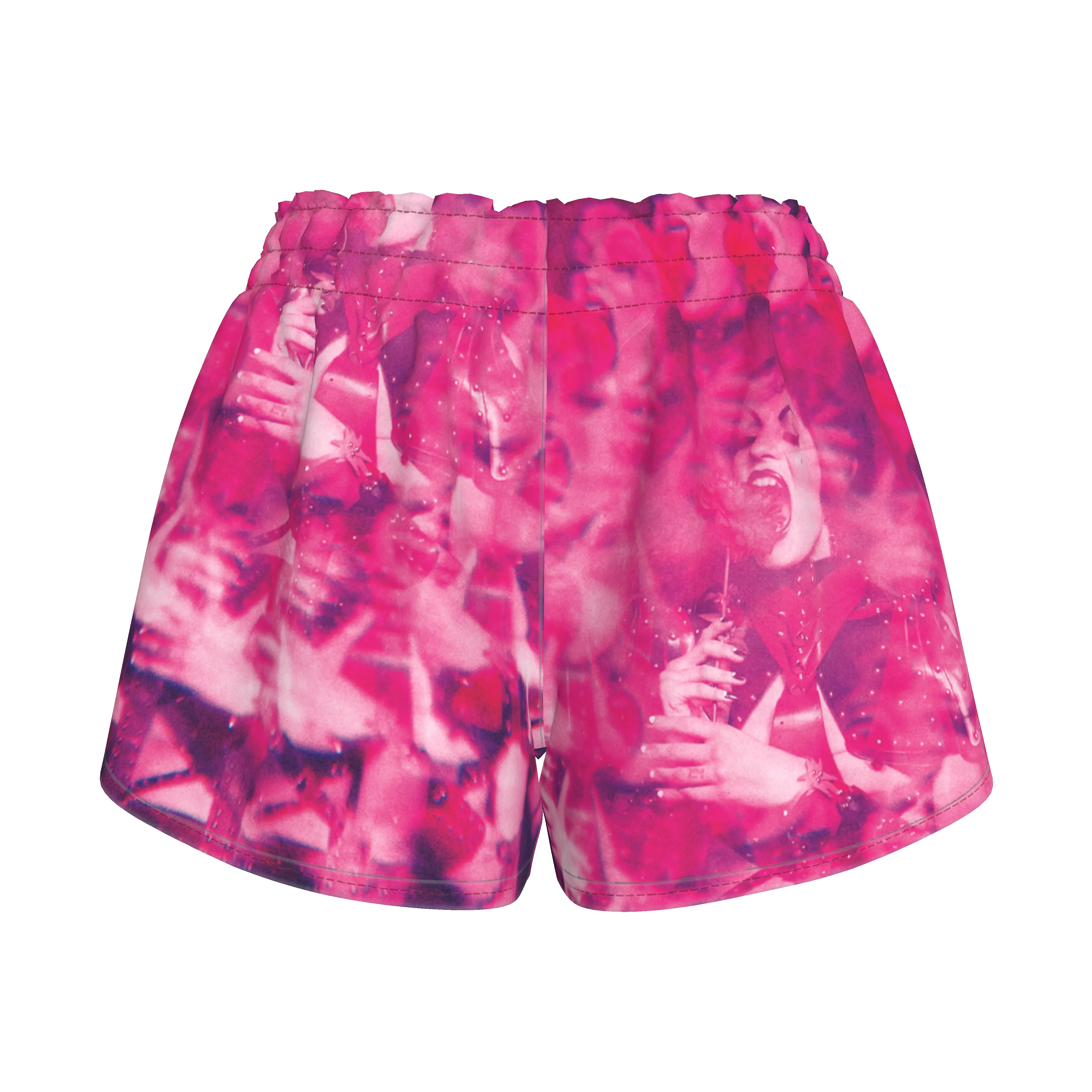 SCARLETT ROSE RETRO GYM SHORTS UNISEX | Ellen Von Unwerth