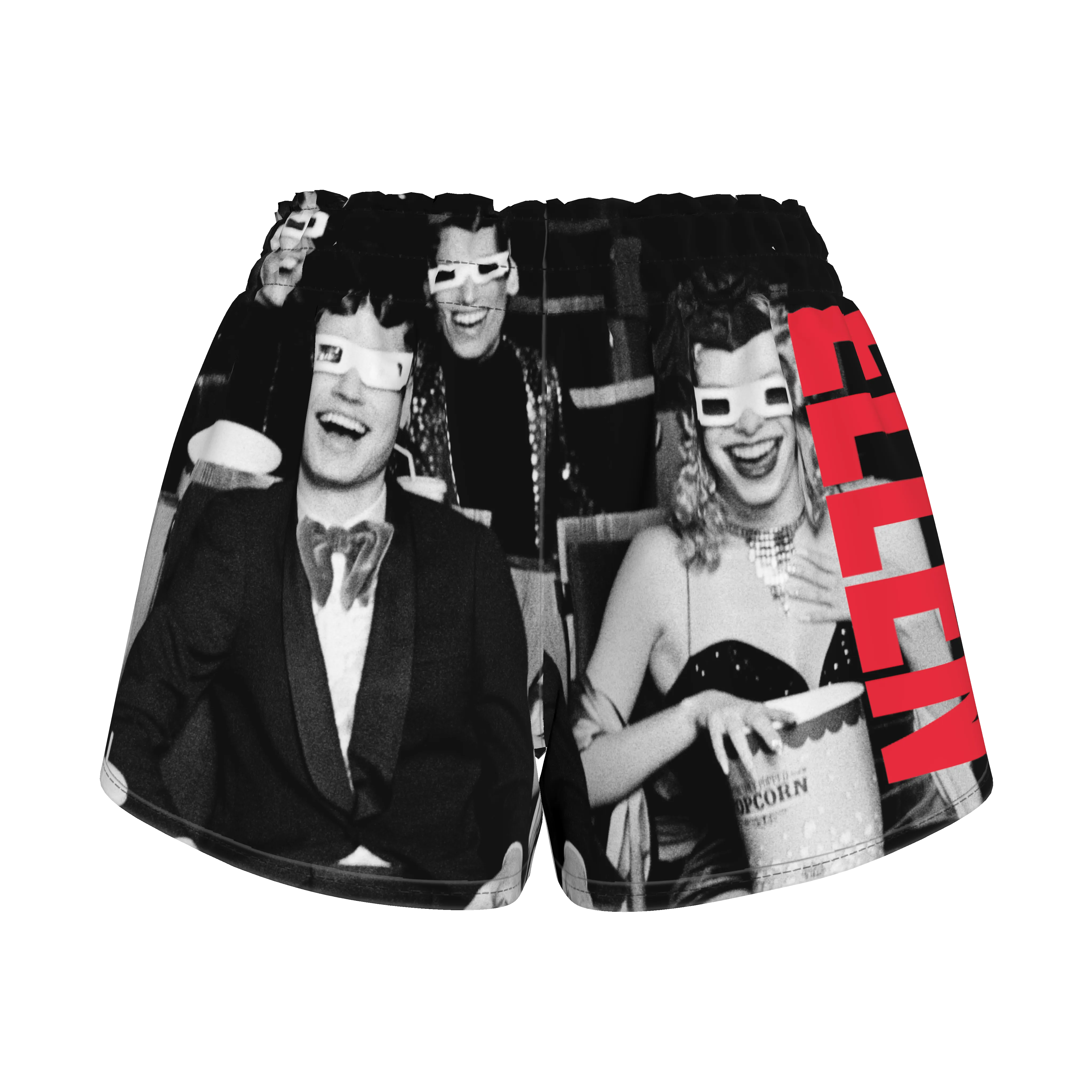 3D! RETRO GYM SHORTS UNISEX | Ellen Von Unwerth